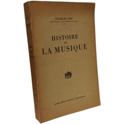 Histoire de la musique : . 2e édition française augmentée de...