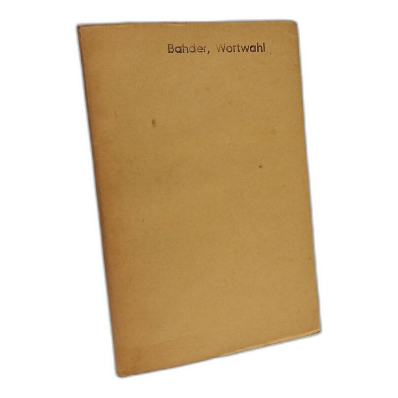 Zur Wortwahl in der frühneuhochdeutschen Schriftsprache