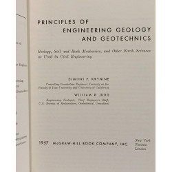 Principles of Engineering Geology and Geotechnics