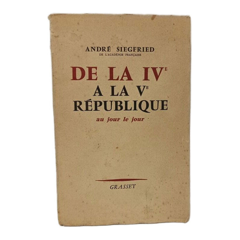 De la IVe à la Ve République