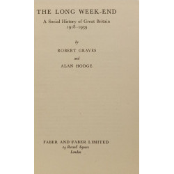 The Long Week-End - A Social History of Great Britain 1918-1939