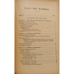 La Littérature Italienne