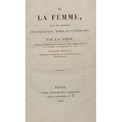 De la femme sous ses rapports physiologique moral et littéraire