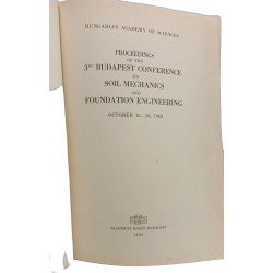 Proceedings of the 3rd Budapest Conference on Soil Mechanics and...
