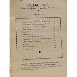 Debating - revue des étudiants germanistes - Mars Avril