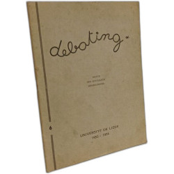 Debating - revue des étudiants germanistes - N°6 1953-1954