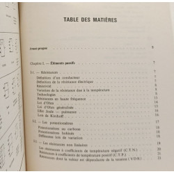 Cours pratique d'électronique : éléments passifs filtres...