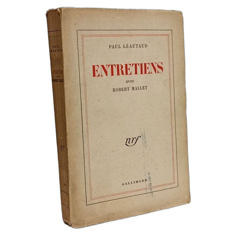 Entretiens avec Robert Mallet