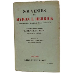 Souvenirs de Myron T. Herrick Ambassadeur des États-Unis en France