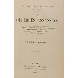 De quelques assassins