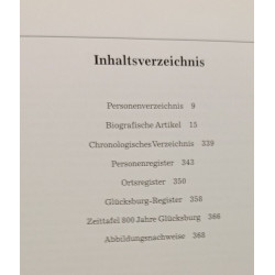 Glücksburger Biografien: Lexikon