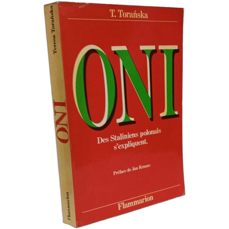 ONI: - PREFACE - TRADUIT DU POLONAIS