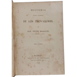 Historia de los trovadores - TOME I à VI
