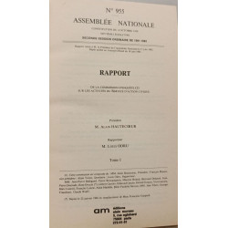 Rapport de la commission d'enquête sur les activités du service...