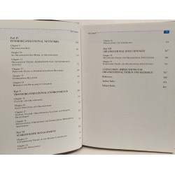 Organization Theory: Research and Design
