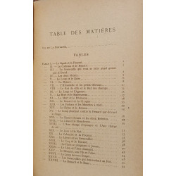 Fables choisies de La Fontaine