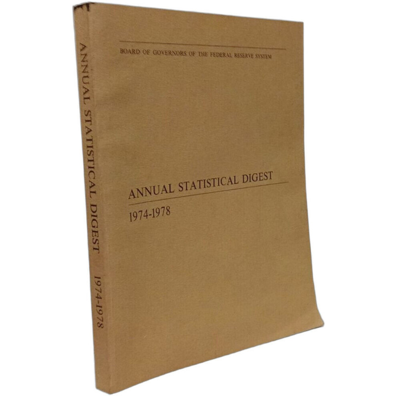 Annual statistical digest 1974-1978