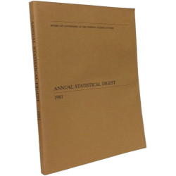 Annual Statistical Digest - 1981