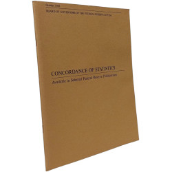 Concordance of Statistics - october 1982