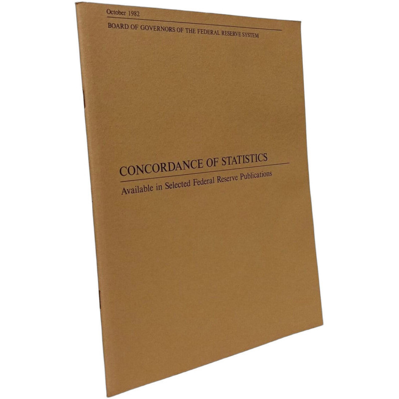 Concordance of Statistics - october 1982