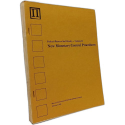 New Monetary Control Procedures - VOLUME I et II++95