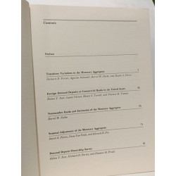 Improving the Monetary Aggregates - staff papers