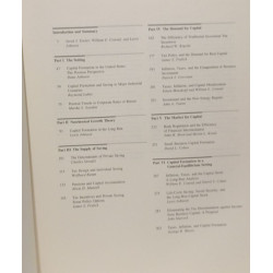 Public Policy and Capital Formation - 1981