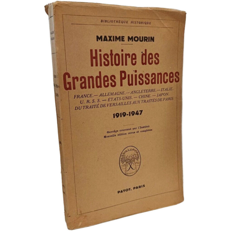 Histoire des Grandes Puissances - France Allemagne Angleterre...