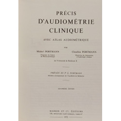 Précis d'audiométrie clinique - avec atlas audiométrique - 4e éd/