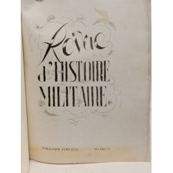 Revue d'Histoire Militaire n°13