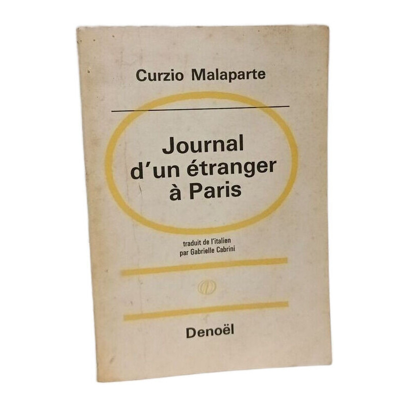 Journal d'un étranger à Paris