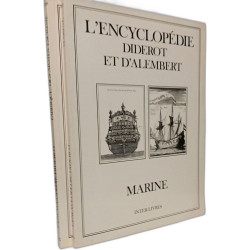 L'Encyclopédie Diderot et d'Alembert : Marine + Fabrique des armes...