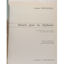 Mourir pour les éléphants