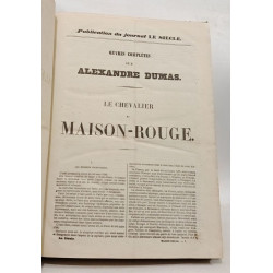 Oeuvres complètes d'alexandre dumas - troisième serie - le...