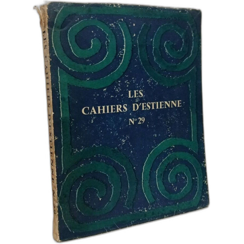 Les cahiers d'Estienne n°29 - 1963