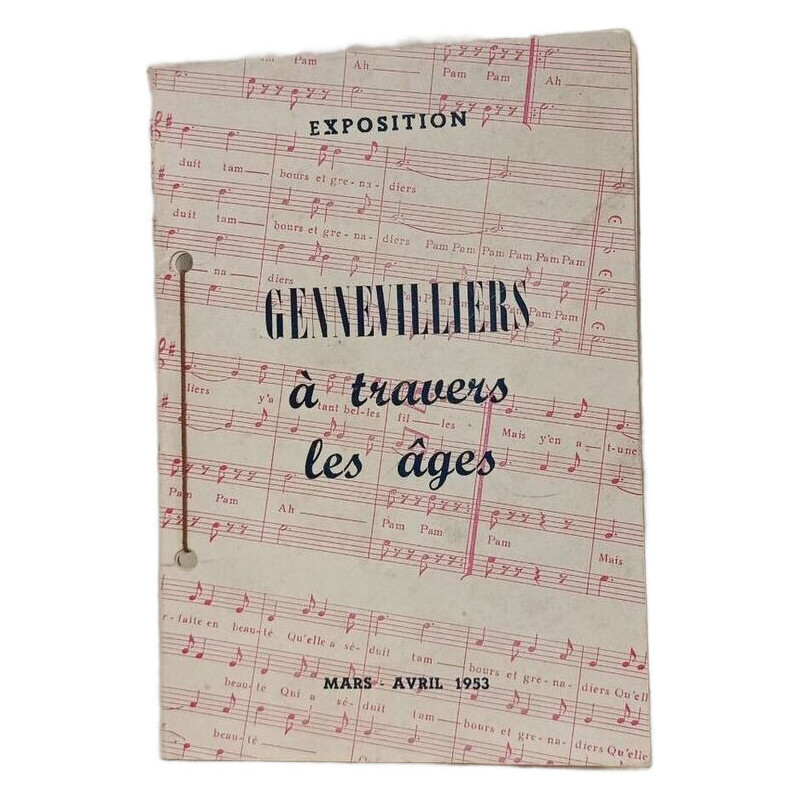 Exposition Gennevilliers à travers les âges Mars- Avril 1953