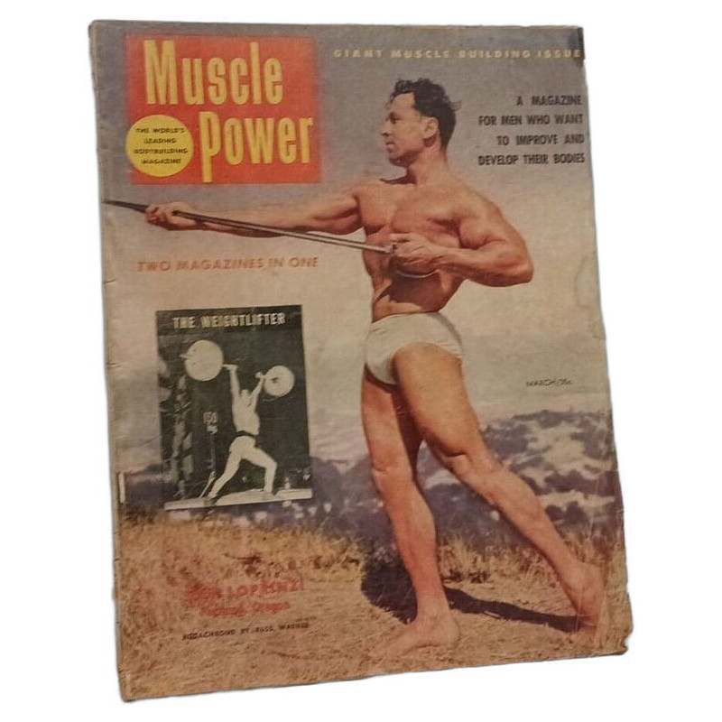 Muscle Power - march 1954 - a magazine for men who want to improve...