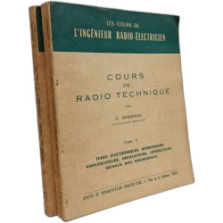 Cours de radio technique - TOME I II et III
