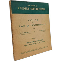 Cours de radio technique - TOME I II et III