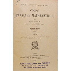 Cours d'analyse mathématique (3 Tomes)