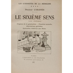 Le Sixième Sens - Organes de la génération - Fonction sexuelle -...