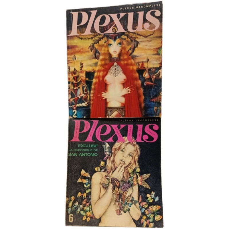 Plexus Décomplexe (2 revues) - N° 2 Juin/Juillet 1966 + N° 6...