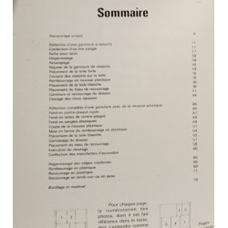 Tout le Regarnissage des sièges à la maison