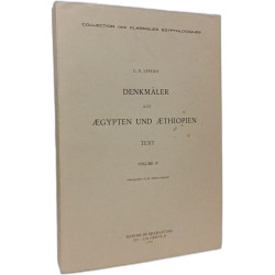 Denkmäler aus Aegypten und Aethiopen - VOLUME I II III IV V