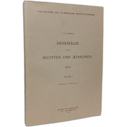Denkmäler aus Aegypten und Aethiopen - VOLUME I II III IV V