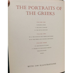 The Portraits of the Greeks - VOLUMES I II III