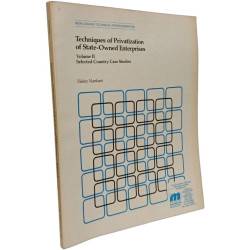 Techniques of Privatization of State-Owned Enterprises: Selected...