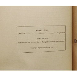 Traité d'économie pure - TOME I II III IV (tome V en fac simile)
