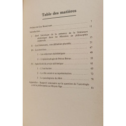 Alchimie et philosophie au Moyen Âge : perspectives et problèmes
