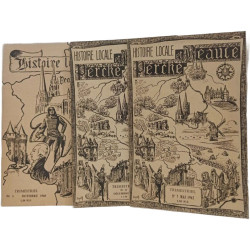 Histoire locale et beauté du Perche (3 Vol) - N°1 oCT 1960 + N°7...